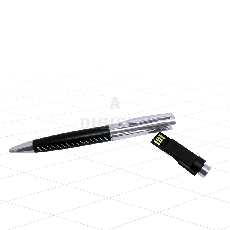 OEM custom promotional ball pen USB flash drive