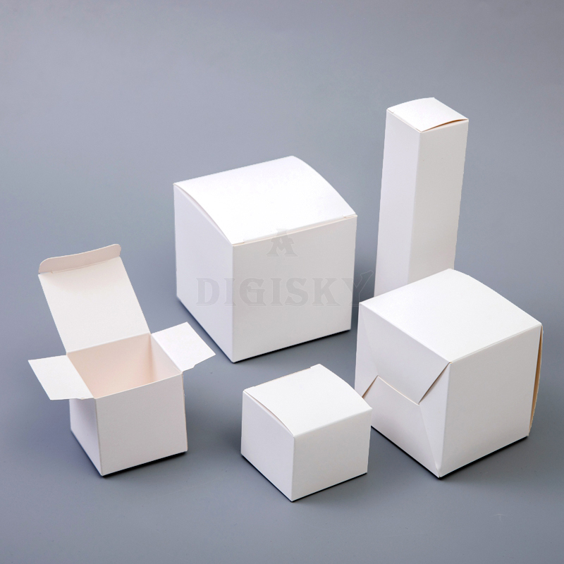 Custom small white boxes for gift