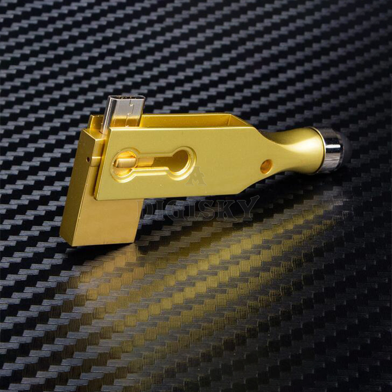 Custom printed mini rotable OTG USB flash drive 128GB
