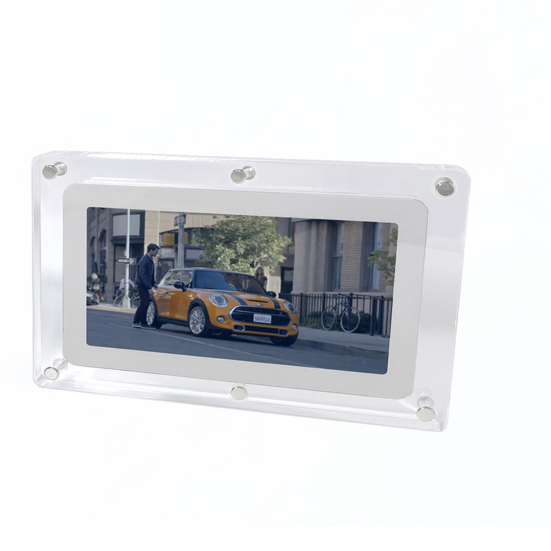 Motion acrylic video player with 10.1-inches screen