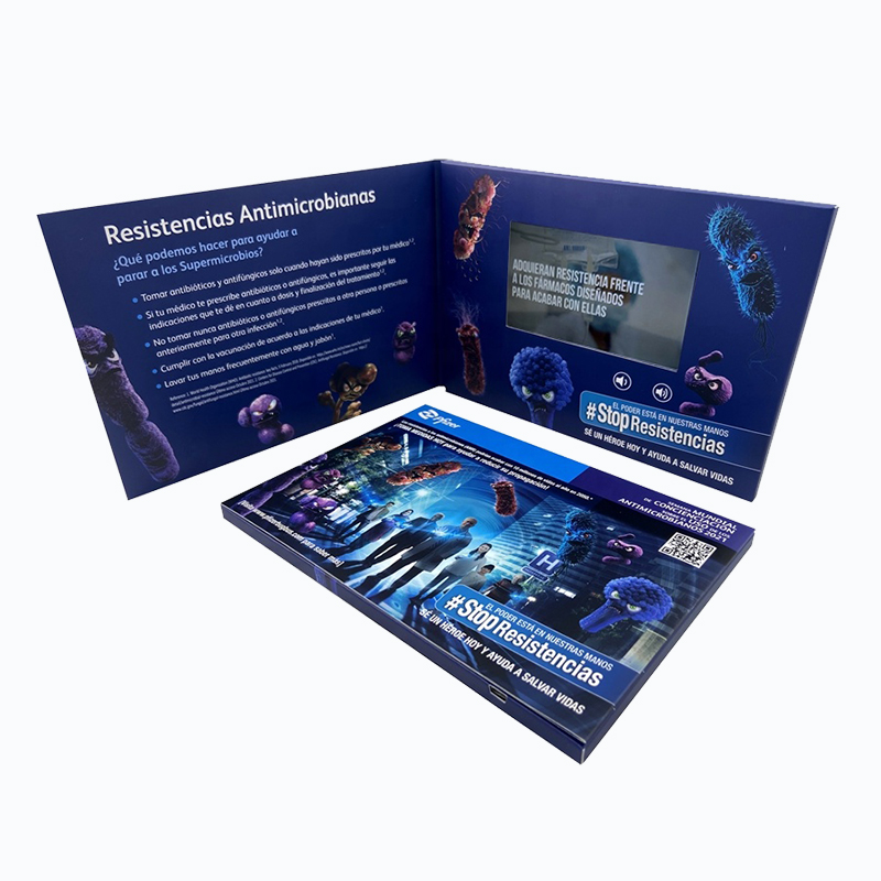 Digital marketing video brochure with mailer
