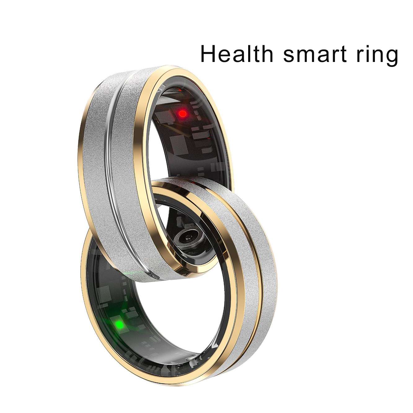 Health smart ring for blood oxyen testing, sleep and heart rate tracking