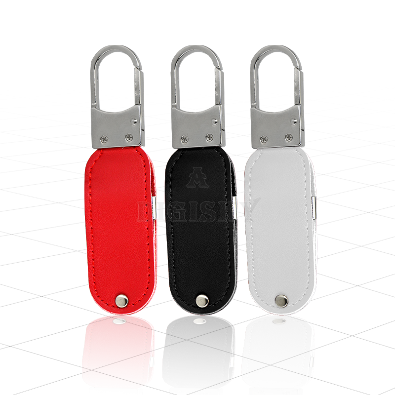  Dog tag popular leather case USB flash drive