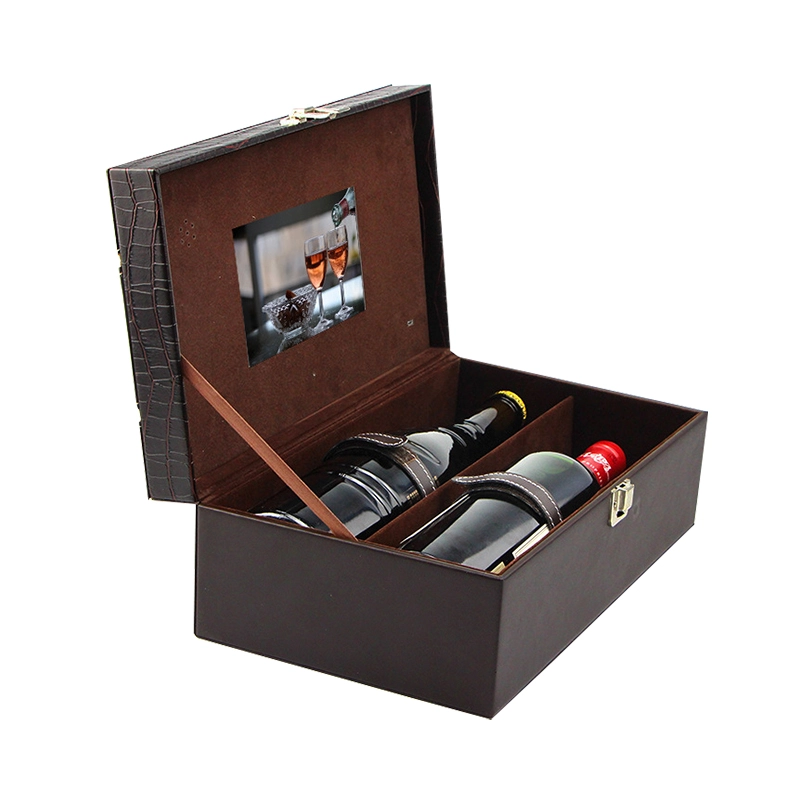 wine video brochure box