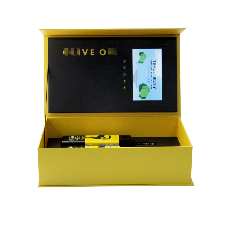 Bespoke presentation gift boxes with 7inch IPS LCD