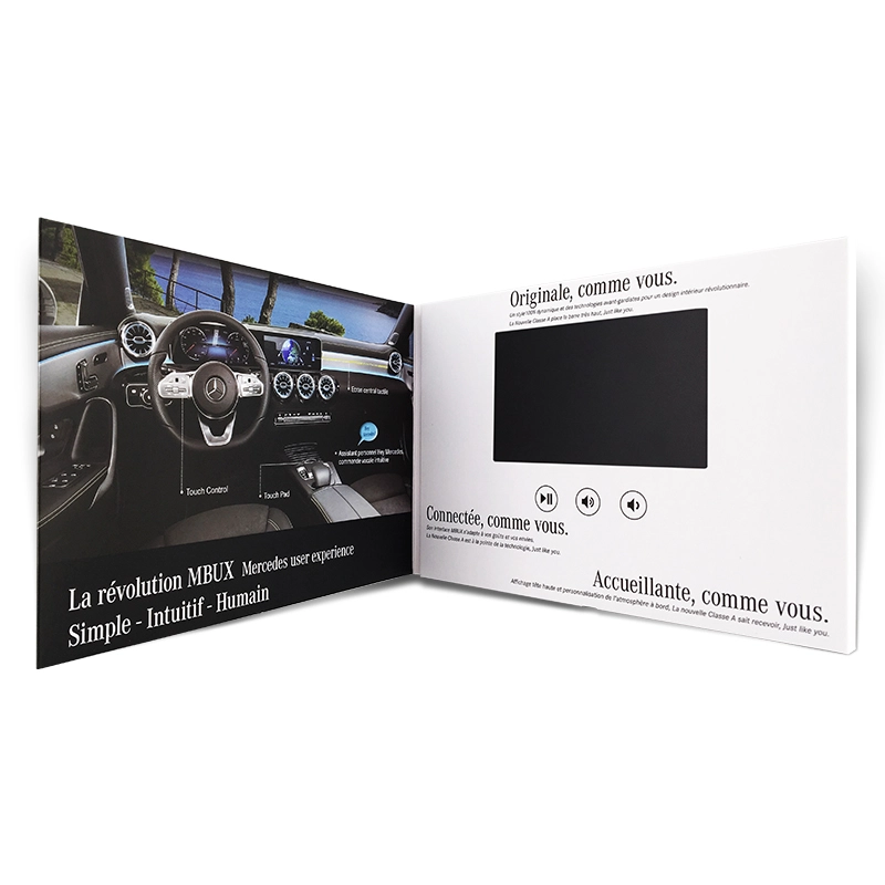 printing brochure with high quality screen